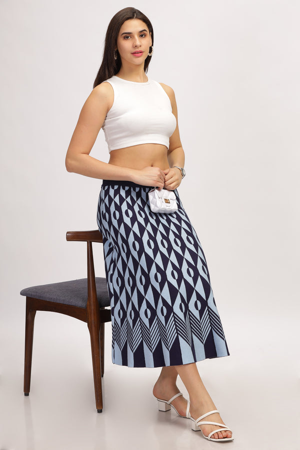 Printed Skirt